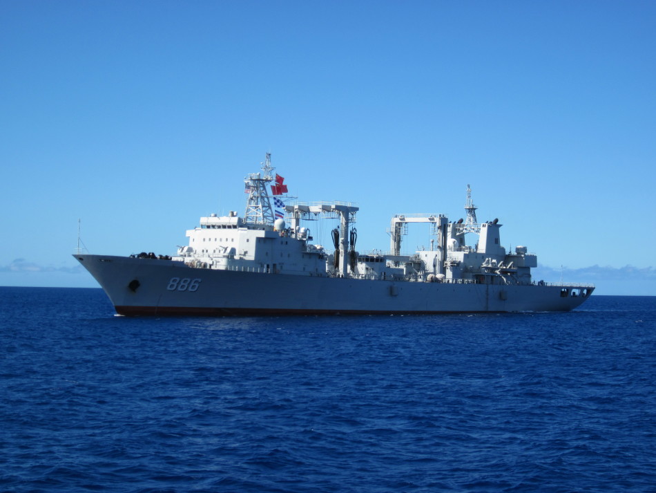 探索中國海軍力量，886艦千島湖號補給艦，中國海軍力量探索，886艦千島湖號補給艦揭秘