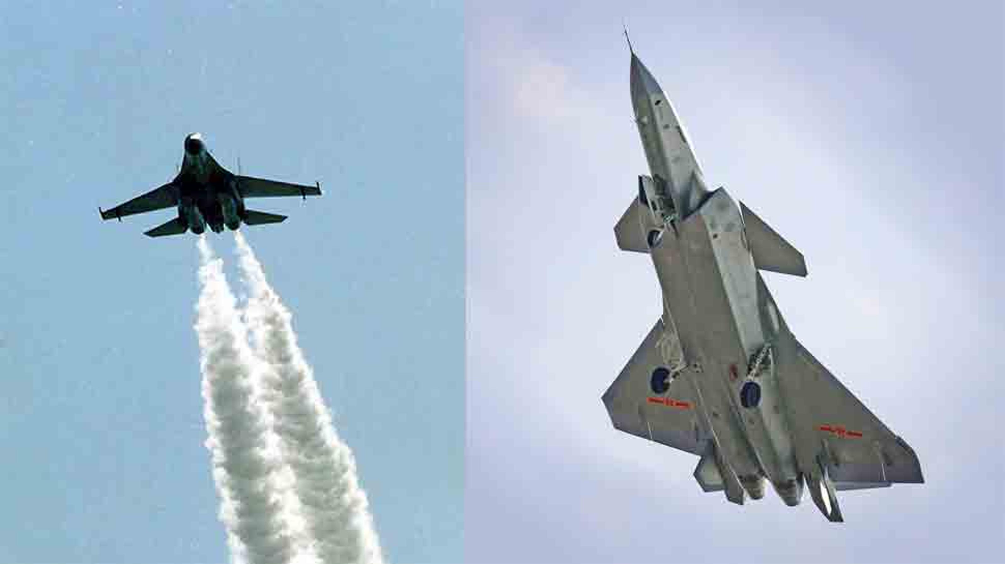 中國空軍殲-16戰(zhàn)機，翱翔天際的守護神，中國空軍殲-16戰(zhàn)機，天際守護神的翱翔