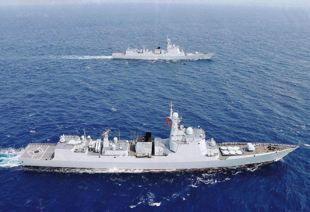 中國(guó)海軍新紀(jì)元，052C導(dǎo)彈驅(qū)逐艦的服役，中國(guó)海軍新紀(jì)元，052C導(dǎo)彈驅(qū)逐艦的嶄新服役