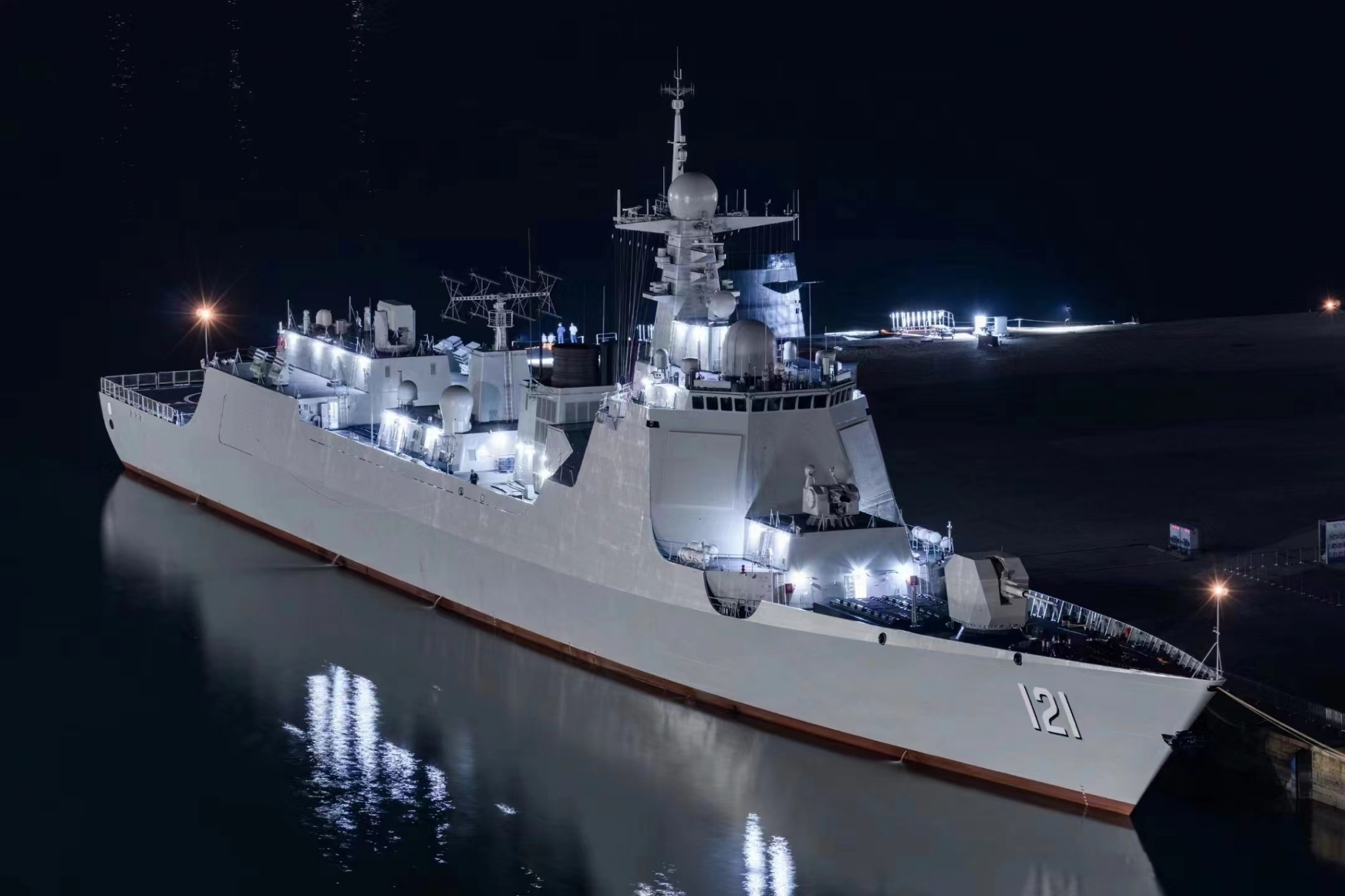 揭秘121背后的神秘面紗，究竟是何艦？，揭秘，121背后的神秘艦船身份揭曉