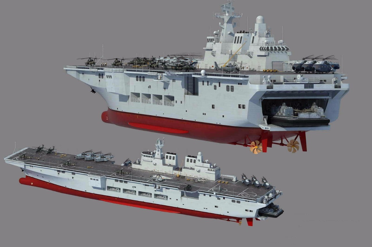 中國海軍新篇章，075型兩棲攻擊艦第五艦的崛起，中國海軍新篇章，075型兩棲攻擊艦第五艦嶄露頭角