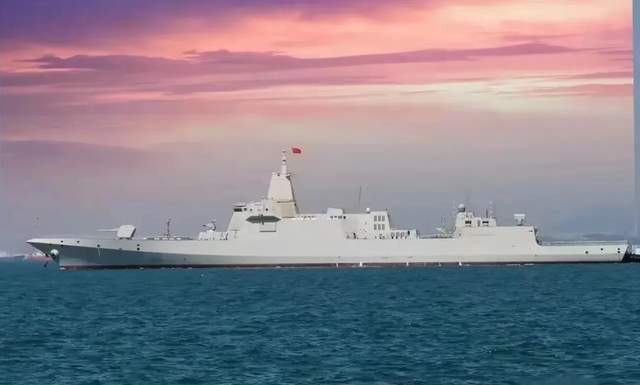 泉州艦，中國海軍的嶄新力量——055型導(dǎo)彈驅(qū)逐艦，中國海軍新力量，泉州艦——055型導(dǎo)彈驅(qū)逐艦亮相海域
