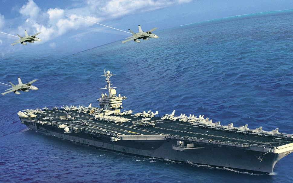 航空母艦，現(xiàn)代海戰(zhàn)的樞紐力量，航空母艦，現(xiàn)代海戰(zhàn)核心樞紐力量