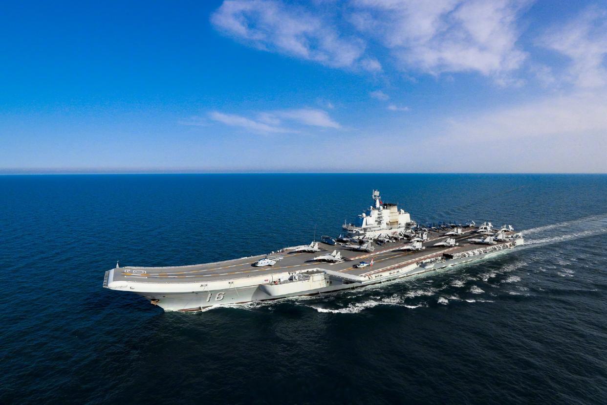遼寧號航天母艦，中國海軍新時代的里程碑，中國海軍新時代的里程碑，遼寧號航天母艦亮相世界舞臺