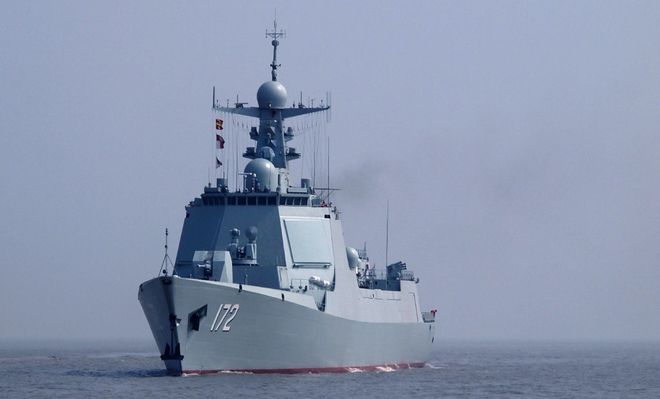 中國(guó)海軍的巡洋艦，走向深藍(lán)的堅(jiān)定步伐，中國(guó)海軍巡洋艦，走向深藍(lán)的堅(jiān)定步伐
