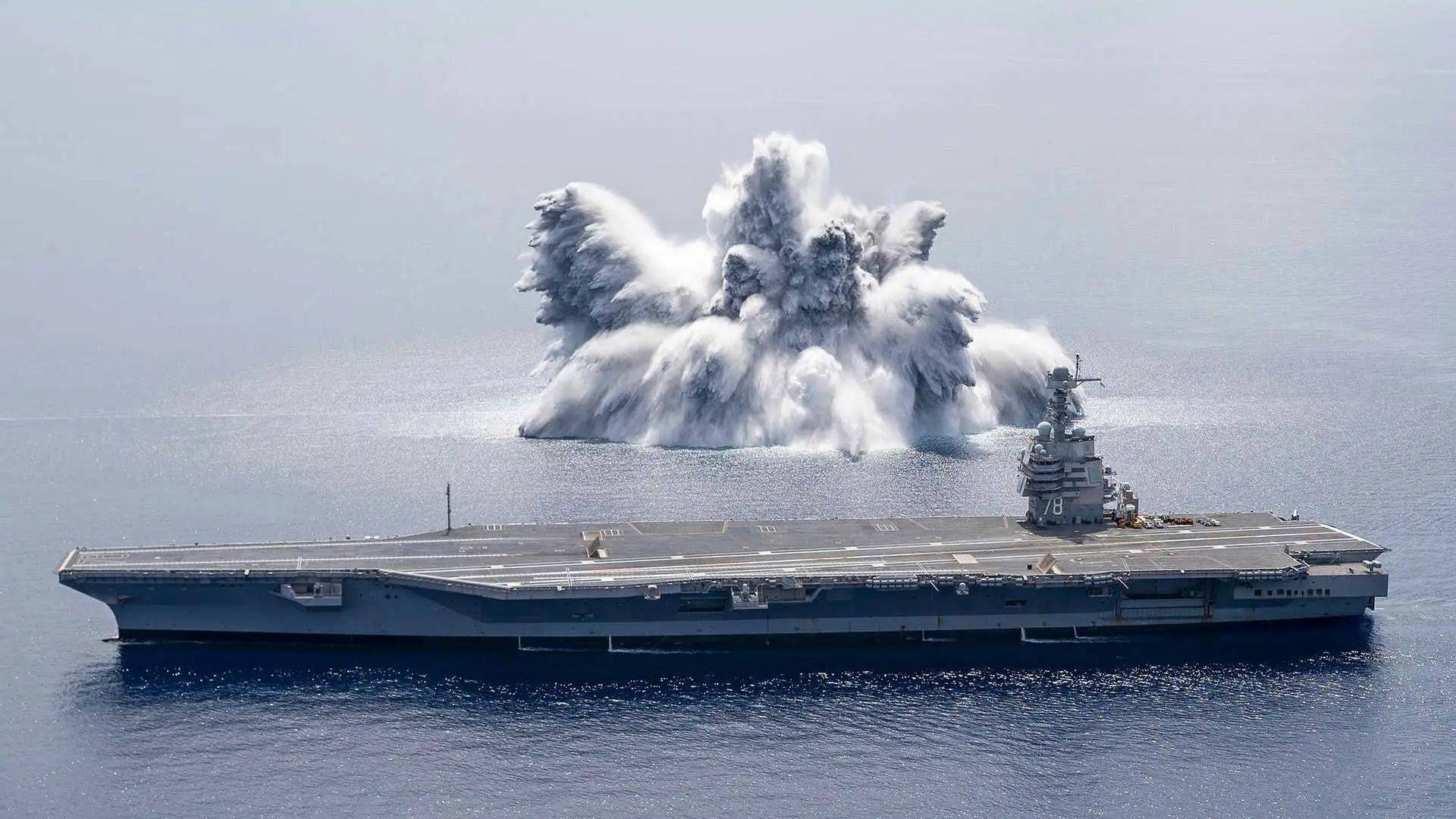 福特號(hào)航空母艦戰(zhàn)備值班，現(xiàn)代海戰(zhàn)力量的核心支柱，福特號(hào)航空母艦戰(zhàn)備值班，現(xiàn)代海戰(zhàn)力量的核心支柱展示