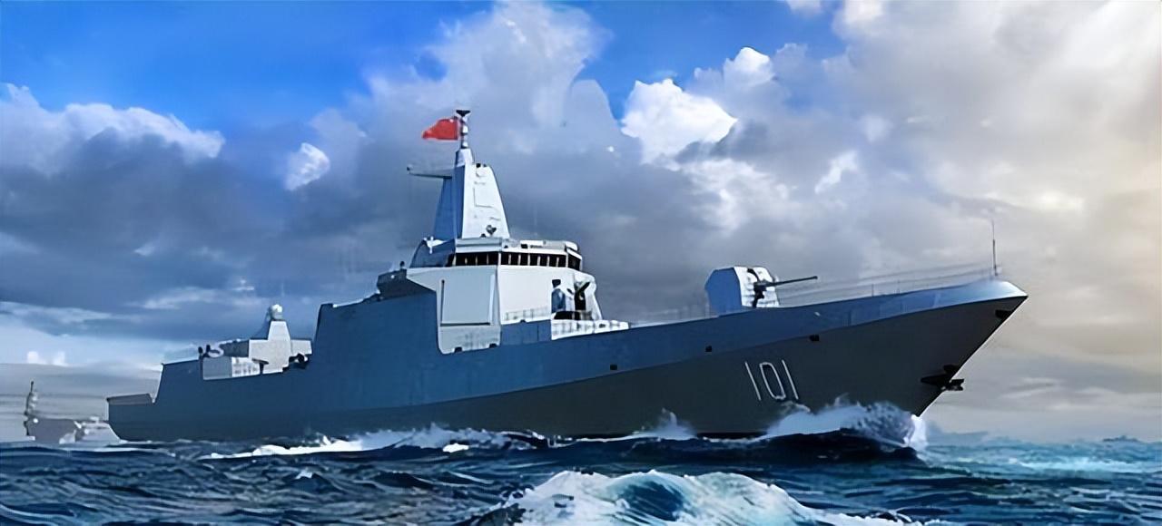 中國海軍新力量，055B型驅(qū)逐艦正式入列，中國海軍新力量，055B型驅(qū)逐艦正式入列啟航