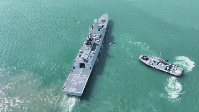 河源艦，中國(guó)海軍的新生力量，河源艦，中國(guó)海軍的新生力量亮相