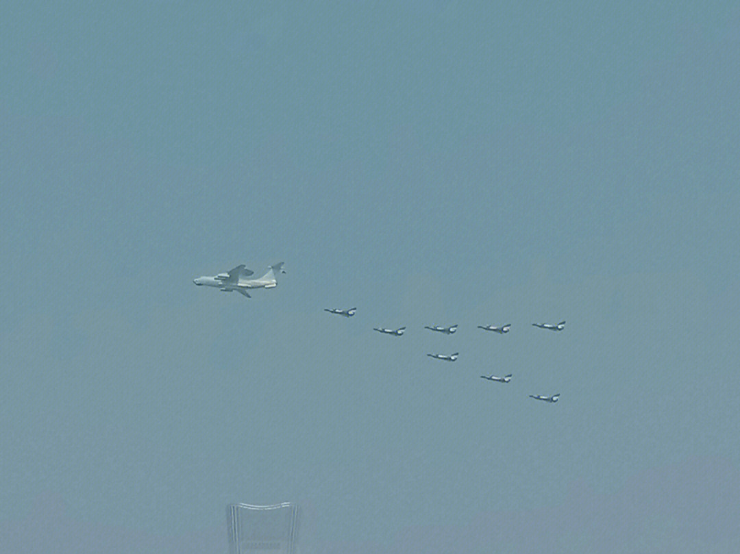 震撼瞬間，2019閱兵中的飛機(jī)展示——精美圖片回顧，2019閱兵飛機(jī)展示精彩瞬間回顧，震撼人心的圖片回顧