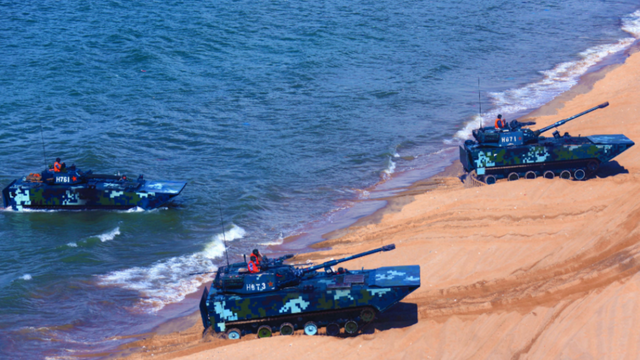 中國海軍陸戰(zhàn)隊蛟龍，新時代的海上尖兵，中國海軍陸戰(zhàn)隊蛟龍，新時代海上尖兵風(fēng)采