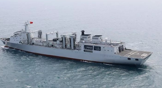 崇明島號(hào)補(bǔ)給艦，中國(guó)海軍力量的重要支柱，中國(guó)海軍力量重要支柱，崇明島號(hào)補(bǔ)給艦揭秘
