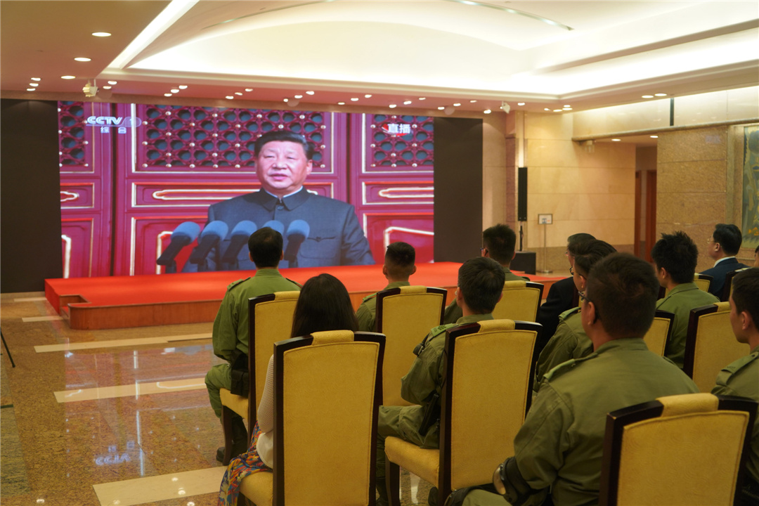 香港警隊國慶閱兵，展現力量與榮耀，香港警隊國慶閱兵，力量與榮耀的展現