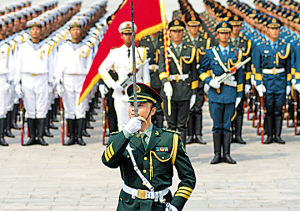 三軍儀仗隊升國旗的人數及其意義，三軍儀仗隊升國旗的人數與儀式意義探究