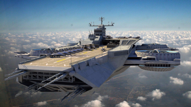 航空航天母艦，探索宇宙的新紀元，航空航天母艦引領宇宙探索新紀元