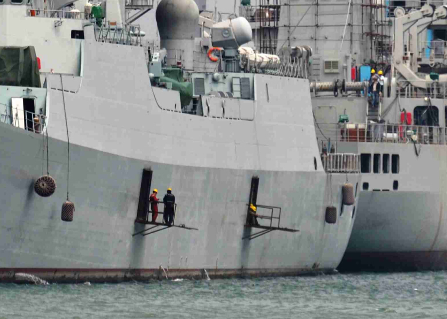 老款廣州艦，歷史與榮耀的見證，老款廣州艦，歷史榮耀的見證者